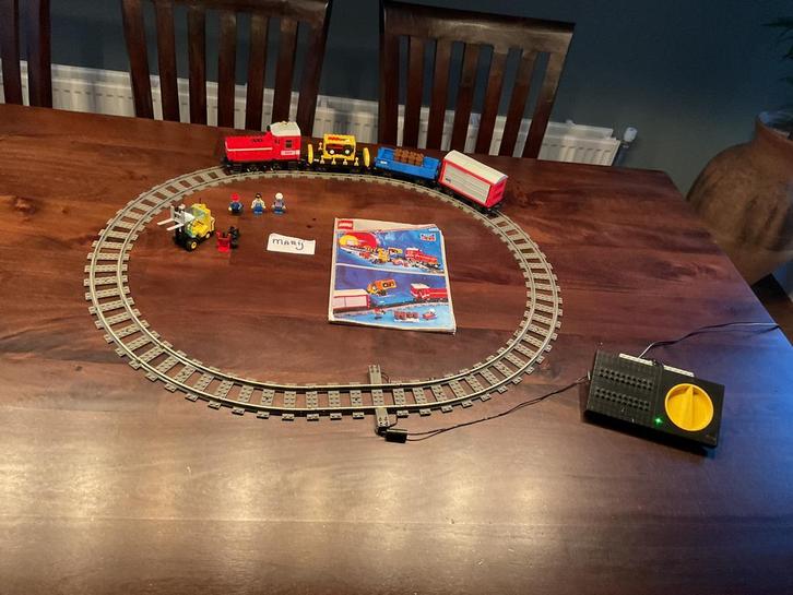 Lego trein 4563 Load N’ Haul Railroad / vrachttrein 9 volt, Kinderen en Baby's, Speelgoed | Duplo en Lego, Zo goed als nieuw, Lego