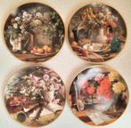 4 Royal mosa porseleinen borden kees van den Berg, Ophalen of Verzenden