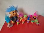 Vintage Trollen Collectie jaren 1990 Russ o.a. roze groen, Verzamelen, Poppetjes en Figuurtjes, Ophalen of Verzenden, Nederland