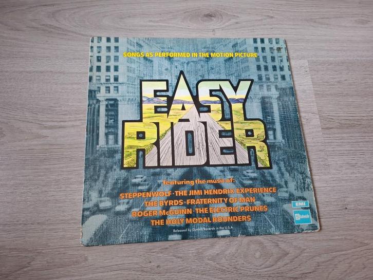 LP Easy Rider (Music From The Soundtrack)(1971), Cd's en Dvd's, Vinyl | Filmmuziek en Soundtracks, Ophalen of Verzenden