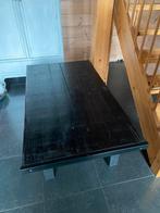 Steenschotten salontafel, Ophalen, Gebruikt, 100 tot 150 cm, 50 tot 75 cm