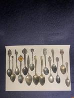15 verzilverden lepeltjes., Antiek en Kunst, Ophalen of Verzenden