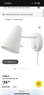 Ikea led- wandlamp Fubbla, Huis en Inrichting, Lampen | Wandlampen, Ophalen of Verzenden, Zo goed als nieuw