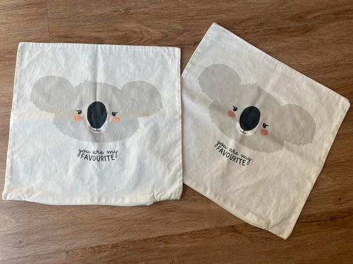 Koala kussensloopjes, kinderkamer deco sierkussens, sloop, Kinderen en Baby's, Kinderkamer | Inrichting en Decoratie, Zo goed als nieuw
