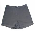 Zwart hotpants short hoogsluitend 34/36 XS/S, Kort, Verzenden, Zwart, Maat 34 (XS) of kleiner