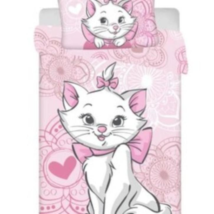 Marie Cat Baby Dekbedovertrek 100 x 135 cm - Disney, Kinderen en Baby's, Kinderkamer | Beddengoed, Nieuw, Dekbedovertrek, Roze