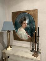 Antiek  Frans aquarel schilderij, Antiek en Kunst, Ophalen