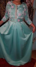 Mooi groen jurkje voor 6 jaar meisje te koop, Kinderen en Baby's, Ophalen of Verzenden, Zo goed als nieuw