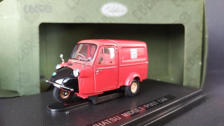 Daihatsu Midget post car 1:43 Ebbro Oldies Pol, Hobby en Vrije tijd, Modelauto's | 1:43, Nieuw, Ophalen of Verzenden