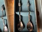 4 Zilveren Lepeltjes - Zilverstad Schoonhoven, Antiek en Kunst, Ophalen of Verzenden