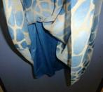 Max and Cleo jurk blauw /beige patroon met bl. band XS 30820, Blauw, ., Max and Cleo, Max and Cleo
