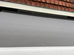 Tka zgan zonnescherm 3,50x2,50(doek Antreciet), Tuin en Terras, Zonneschermen, 150 tot 300 cm, Ophalen, Zo goed als nieuw, Knikarmscherm
