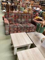 Bank met kleine Hocker, Gebruikt, W, 150 tot 200 cm, Tweepersoons