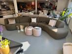 Luxe Ovale Loungebank Clyde + Draaifauteuil NIEUW - Uniek, Info@oosterbaanwonen.nl, Venus 31 8448CE Heerenveen, Hoekbank, Oosterbaan Wonen