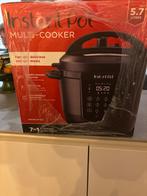 Instant pot Multi Cooker 5.7 liters black, Ophalen, Vaatwasmachinebestendig, Nieuw