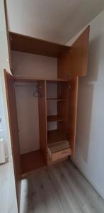 Kledingkast met bovenkast, Huis en Inrichting, Ophalen, Overige materialen, Gebruikt, 100 tot 150 cm