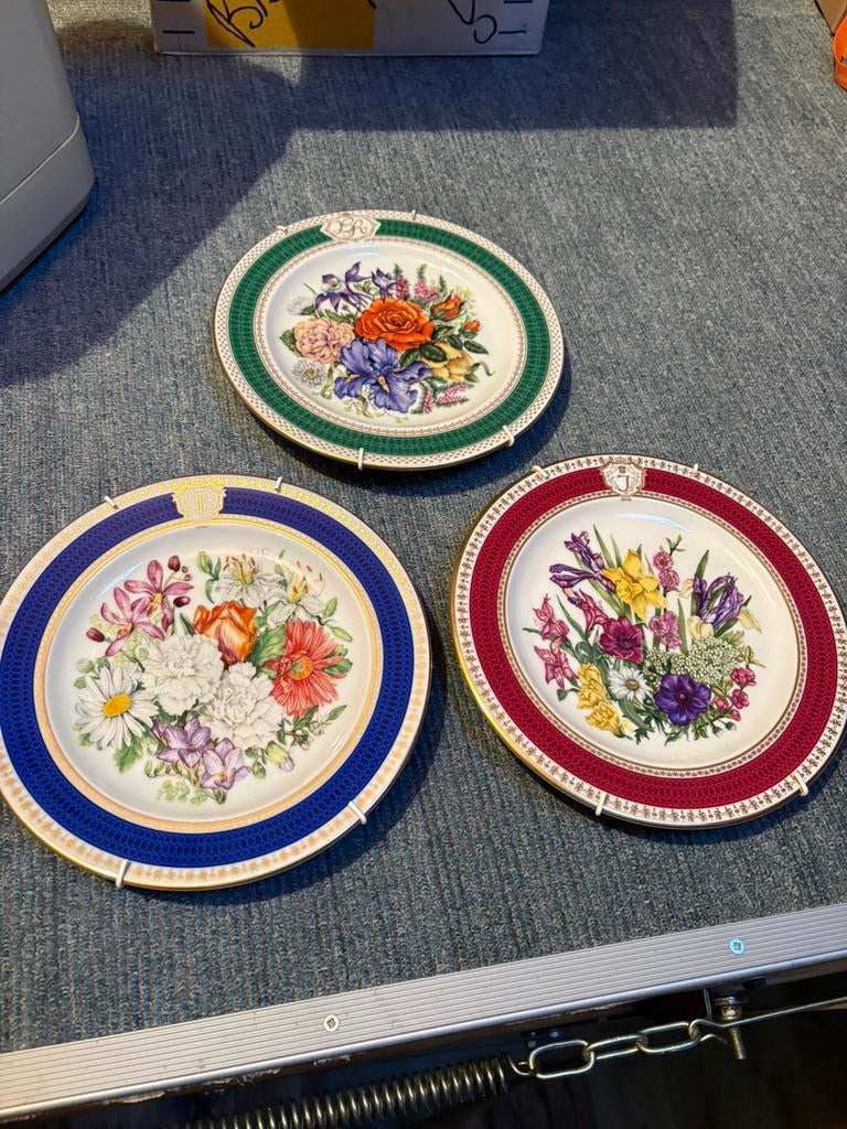 Oranje verzameling borden, Antiek en Kunst, Antiek | Porselein, Ophalen