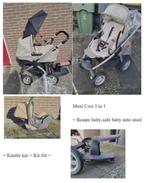 Maxi cosi 3 in 1, Kinderen en Baby's, Kinderwagens en Combinaties, Met autostoeltje, Maxi-Cosi, Combiwagen, Zo goed als nieuw