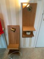 Eiken plankjes met spot en stopcontact, Ophalen of Verzenden, Gebruikt, Hout, Minder dan 100 cm