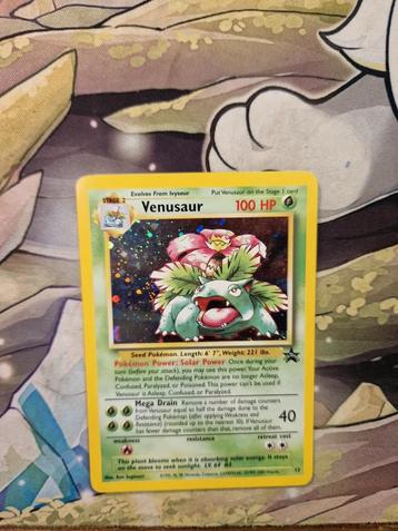 Venusaur Holo Black Star Promo 13 Wotc 2000 beschikbaar voor biedingen