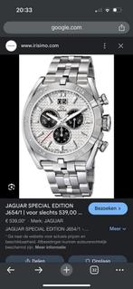 Jaguar mannen horloge limited edition, Overige merken, Staal, Gebruikt, Staal