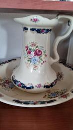 Vintage Ironstone Staffordshire Kan / lampetstel, Antiek en Kunst, Ophalen of Verzenden