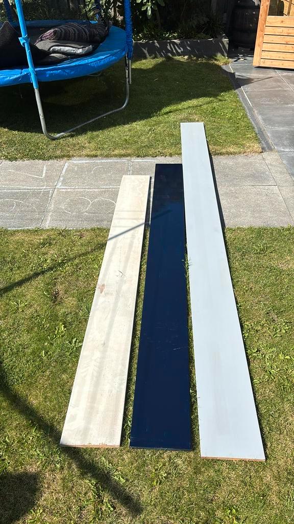 Red Cedar Boeidelen - Diverse Lengtes, Doe-het-zelf en Verbouw, Hout en Planken, Gebruikt, Plank, Overige houtsoorten, 300 cm of meer