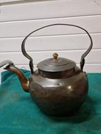 antieke koperen theepot, Antiek en Kunst, Antiek | Koper en Brons, Ophalen of Verzenden
