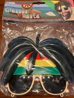 Nieuwe Rasta Zonnebril - Carnaval!, Ophalen of Verzenden, Nieuw, Feestartikel, Carnaval
