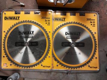 DeWalt zaagbladen 2stuks /Nieuw!! beschikbaar voor biedingen
