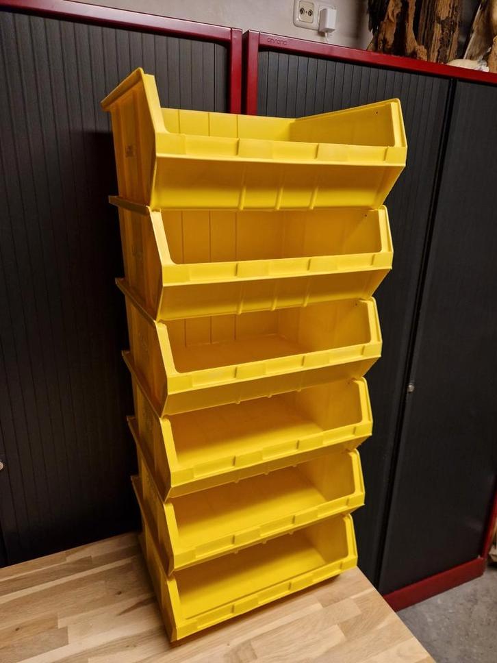 Kunststof Opslag grijpbakken Link 51 maat CP6, Doe-het-zelf en Verbouw, Gereedschapskisten, Zo goed als nieuw, Ophalen