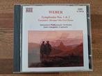 Weber: symph.1&2, turandot, silvana, die drei pintos, Verzenden, Classicisme, Gebruikt