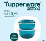 Tupperware micro plus magnetron bakjes., Huis en Inrichting, Keuken | Tupperware, Ophalen of Verzenden, Nieuw
