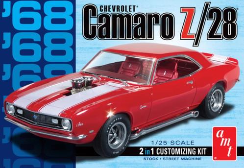 AMT 1968 Camaro Z/28 AMT-0868, Hobby en Vrije tijd, Modelbouw | Auto's en Voertuigen, Nieuw, Auto, Groter dan 1:32, Overige merken