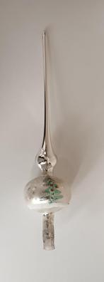 Bijzondere antiek piek met afbeelding kerstboom kerst bal, Verzenden