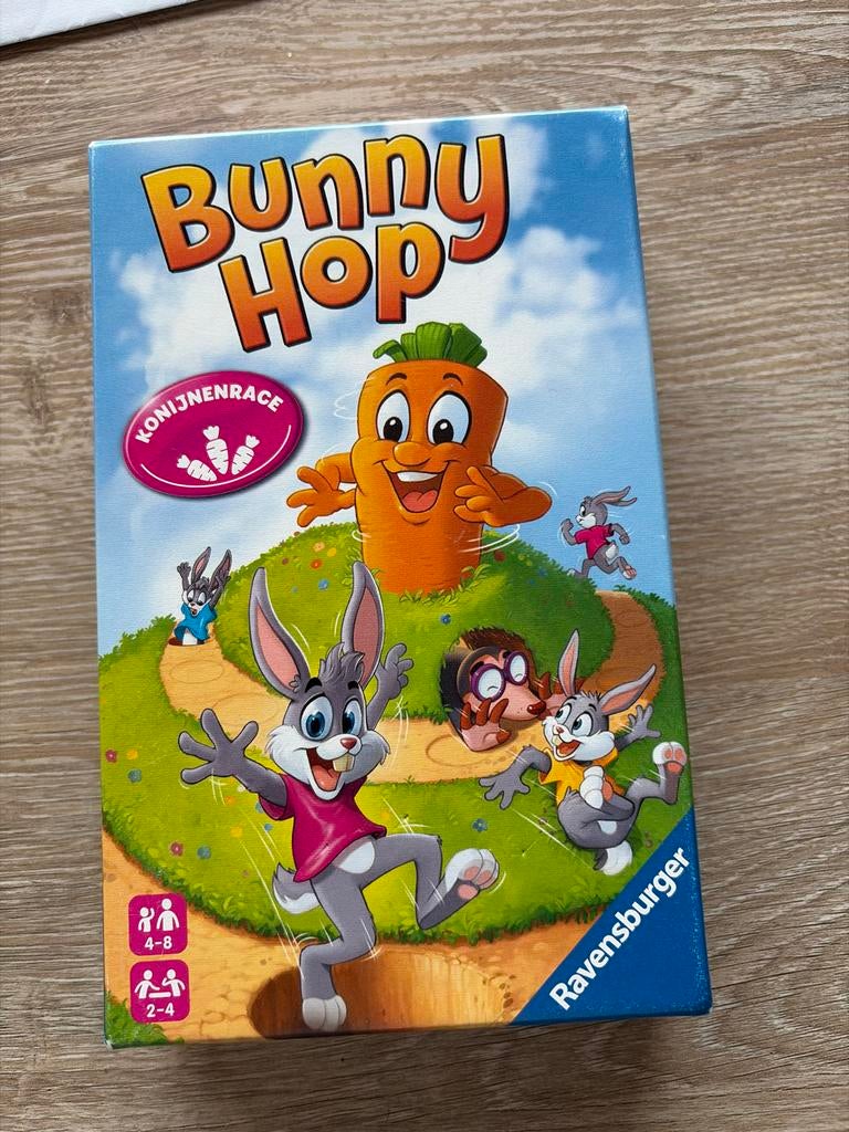 Bunny Hop - Ravensburger - Nieuw!, Een of twee spelers, Ophalen of Verzenden, Nieuw, Reisspel