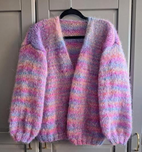 Nieuwe mohair vest, lente/zomer, tot maat 44, Kleding | Dames, Truien en Vesten, Nieuw, Maat 42/44 (L), Overige kleuren, Ophalen of Verzenden