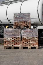 Antieke rode handvorm rijntjes rijnstenen ca 18x4 3.500 st!, Ophalen of Verzenden, Gebruikt, Bakstenen