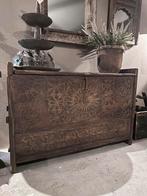 Stoere robuuste grote himalya kist, Antiek en Kunst, Ophalen