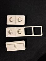 PEHA schakelmateriaal (gebroken/creme wit) TEAB, Ophalen of Verzenden, Gebruikt