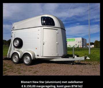 Blomert New Star (aluminium) met zadelkamer, bouwjaar 2020! beschikbaar voor biedingen