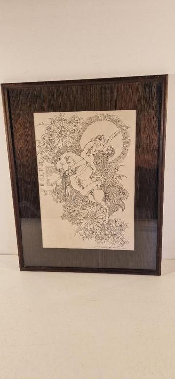 Pentekening Sanong Sriboon Thailand beschikbaar voor biedingen