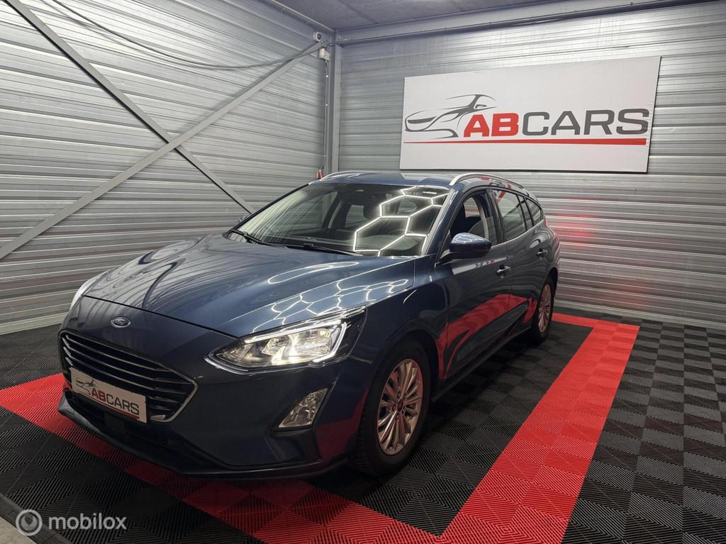 Ford Focus Wagon 1.0 EcoBoost Hybrid Titanium X Business, Gebruikt, 1288 kg, Handgeschakeld, 19 km/l