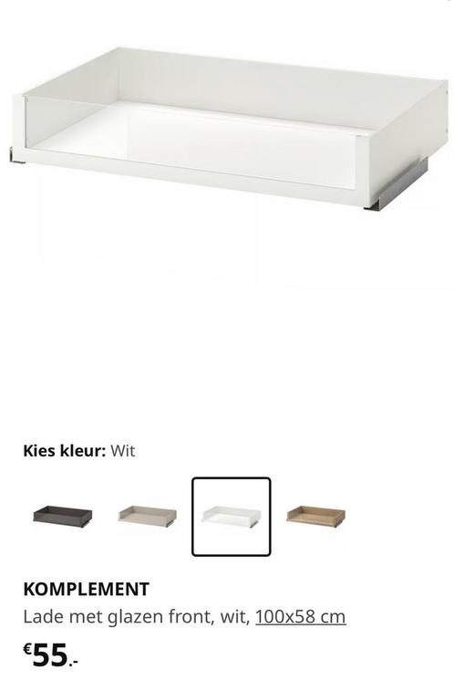 IKEA pax lade 100 x 58, Huis en Inrichting, Kasten | Kledingkasten, Zo goed als nieuw, 200 cm of meer, 100 tot 150 cm, 50 tot 75 cm