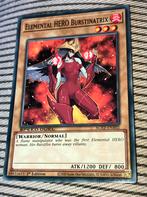 Yu-Gi-Oh Elemental HERO Burstinatrix, Ophalen of Verzenden, Zo goed als nieuw, Losse kaart