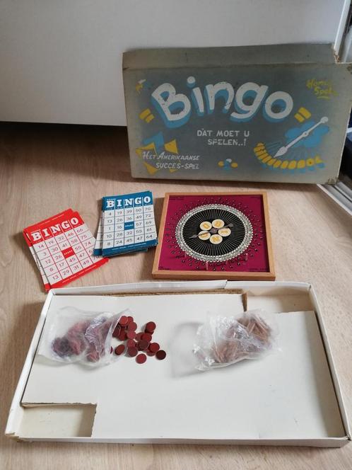 Homas Bingo, het Amerikaanse succes spel, Antiek en Kunst, Antiek | Speelgoed, Ophalen of Verzenden