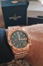 Kerstcadeau tip!! Breitling b01 , diepgroene wijzerplaat, Sieraden, Tassen en Uiterlijk, Horloges | Heren, Ophalen of Verzenden