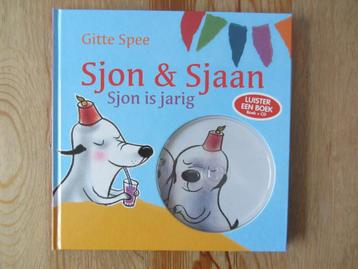 Sjon en Sjaan - Sjon is jarig (met cd) beschikbaar voor biedingen