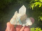 Kwarts met smaragd, Verzamelen, Mineralen en Fossielen, Ophalen of Verzenden, Mineraal
