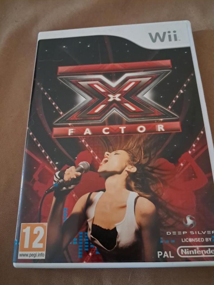 X Factor Wii - Muziekspel voor de muziekliefhebber!, Spelcomputers en Games, Games | Nintendo Wii, Zo goed als nieuw, Muziek, 1 speler